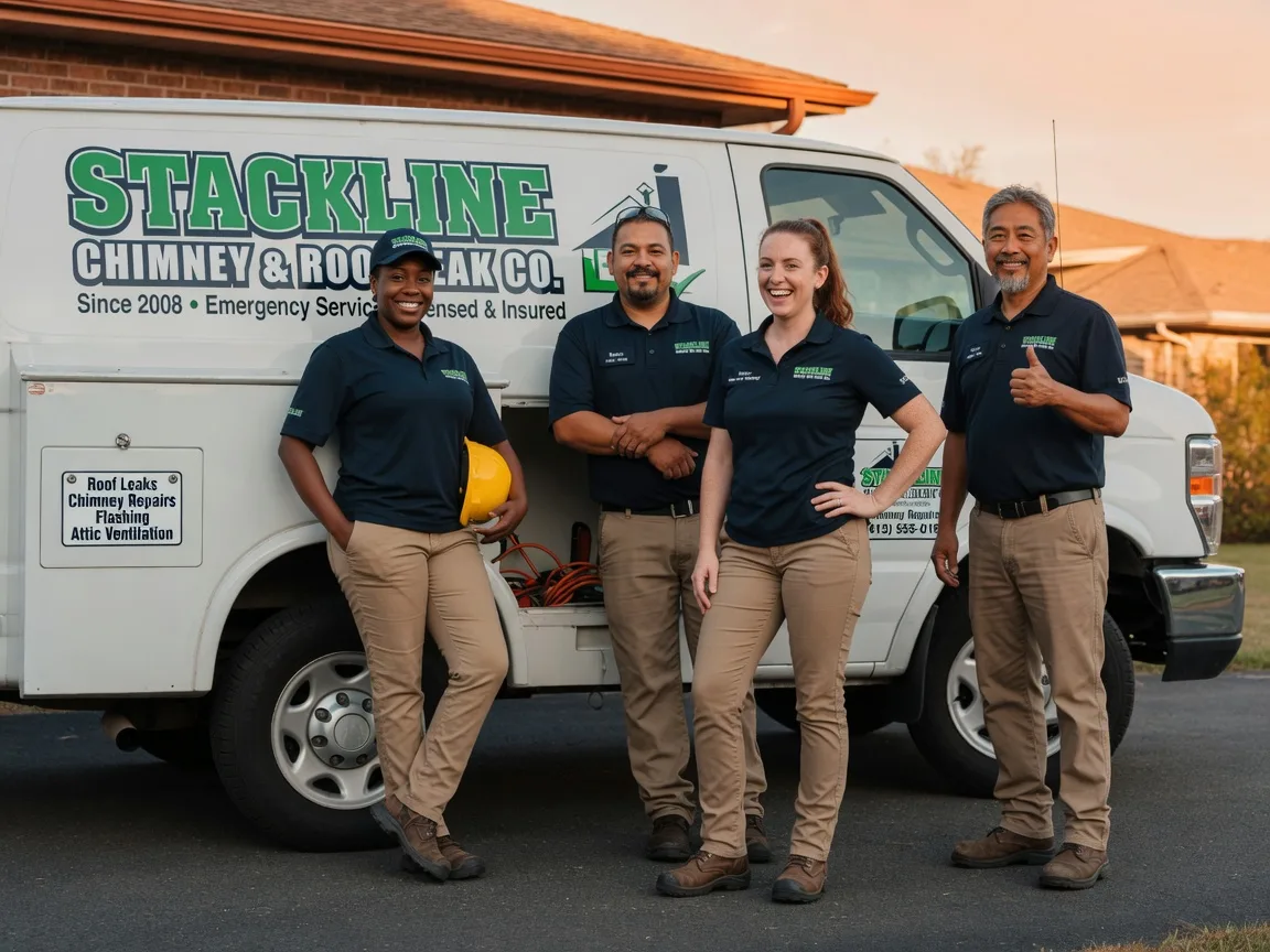 Chimney flashing repair company in Bellingham, WA
